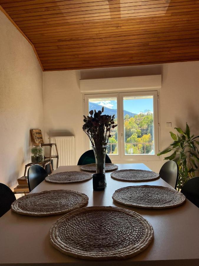 Logement Avec Vue Panoramique A 10Min Des Pistes Sauto 外观 照片